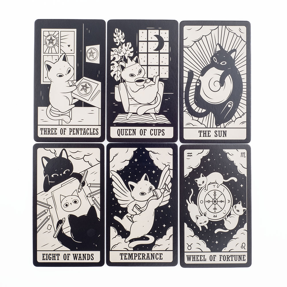 نسخة التاروت الهريرة بالأبيض و - مراجعة Board Game Horror وسعره