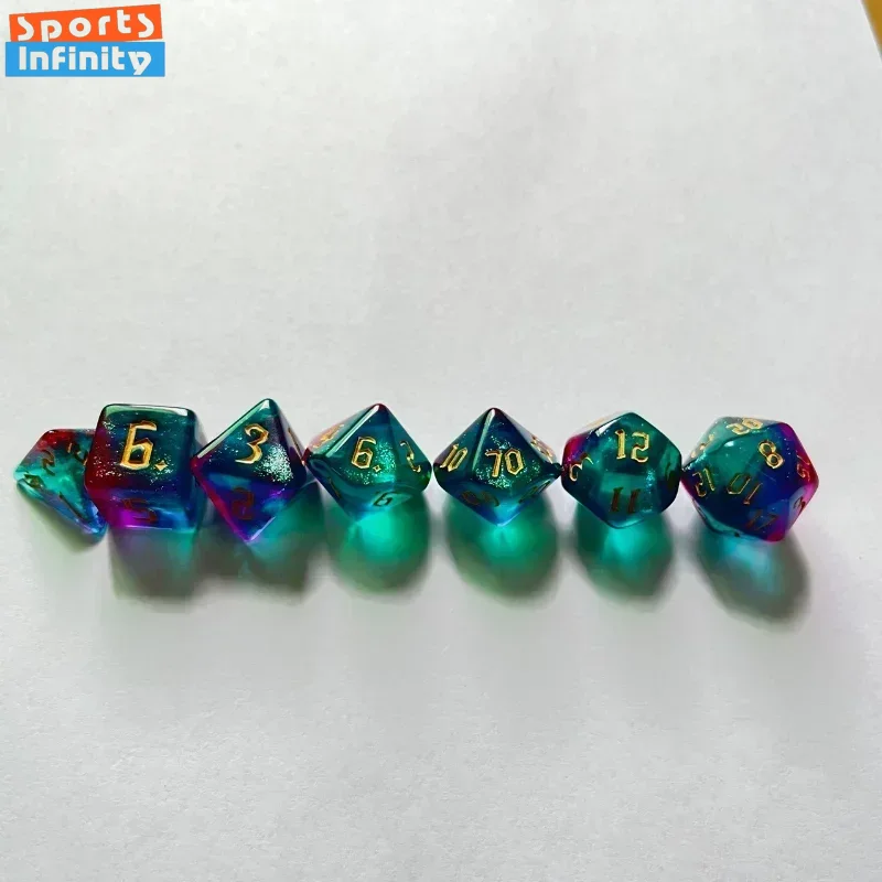7 قطعة/المجموعة مزدوجة الألوان - مراجعة Board Game Font وسعره