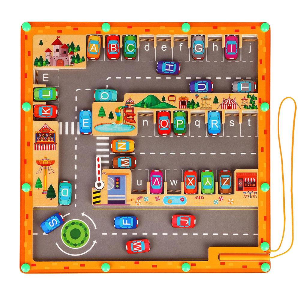 متاهة الألوان والأرقام المغناط - مراجعة Board Game For 2 People وسعره