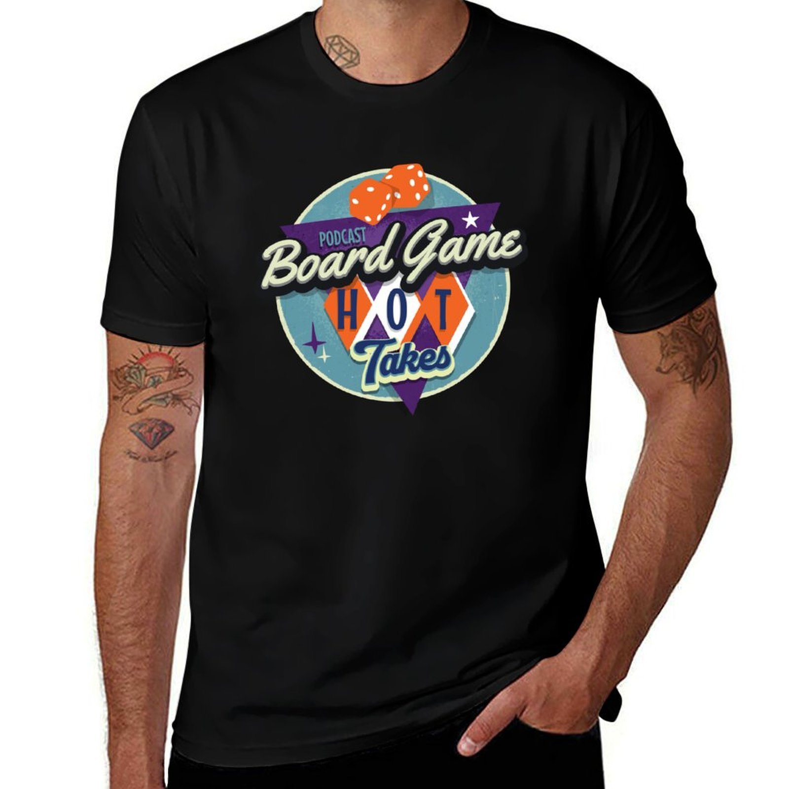 تي شيرت بشعار Board Game Hot T - مراجعة Board Game Logo وسعره