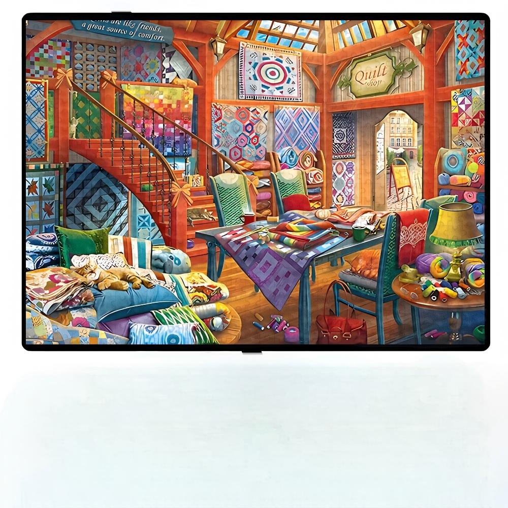 لعبة تركيب الصور المقطعة للكبا - مراجعة Board Game Quilt وسعره