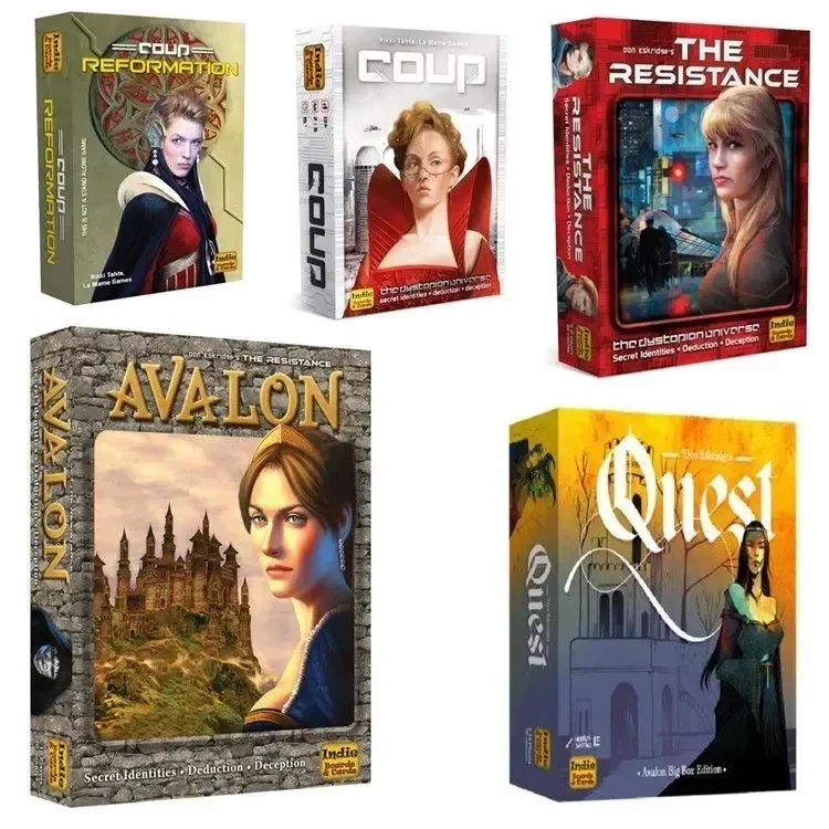 لعبة اللوحة The Resistance Ava - مراجعة Board Game Bang وسعره