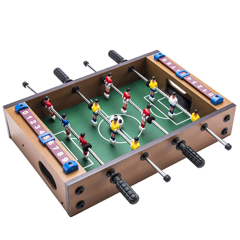 طاولة ستة بار فووسبالل آلة خشب - مراجعة Board Game Football وسعره