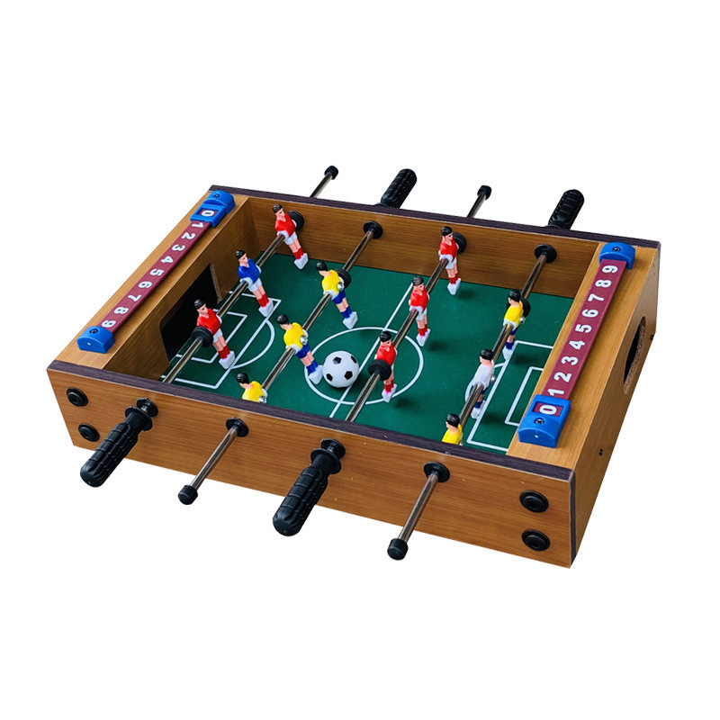 طاولة ستة بار فووسبالل آلة خشب - مراجعة Board Game Football وسعره