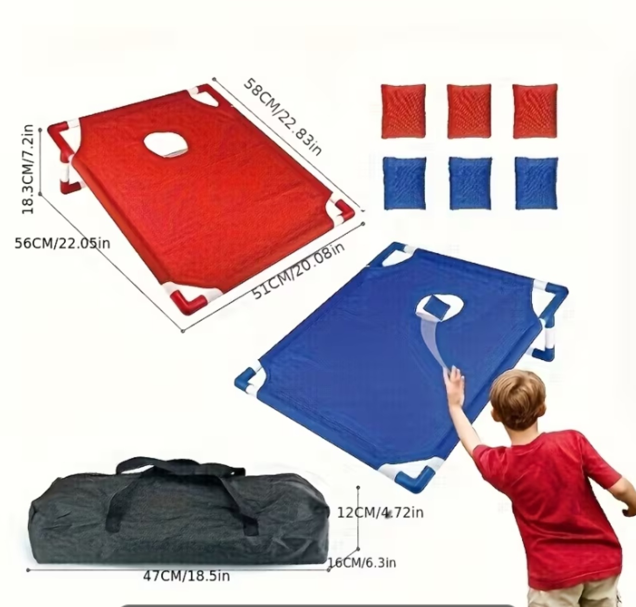 مجموعة لعبة كورن هول تشمل لوحت - مراجعة Board Game For 2 People وسعره
