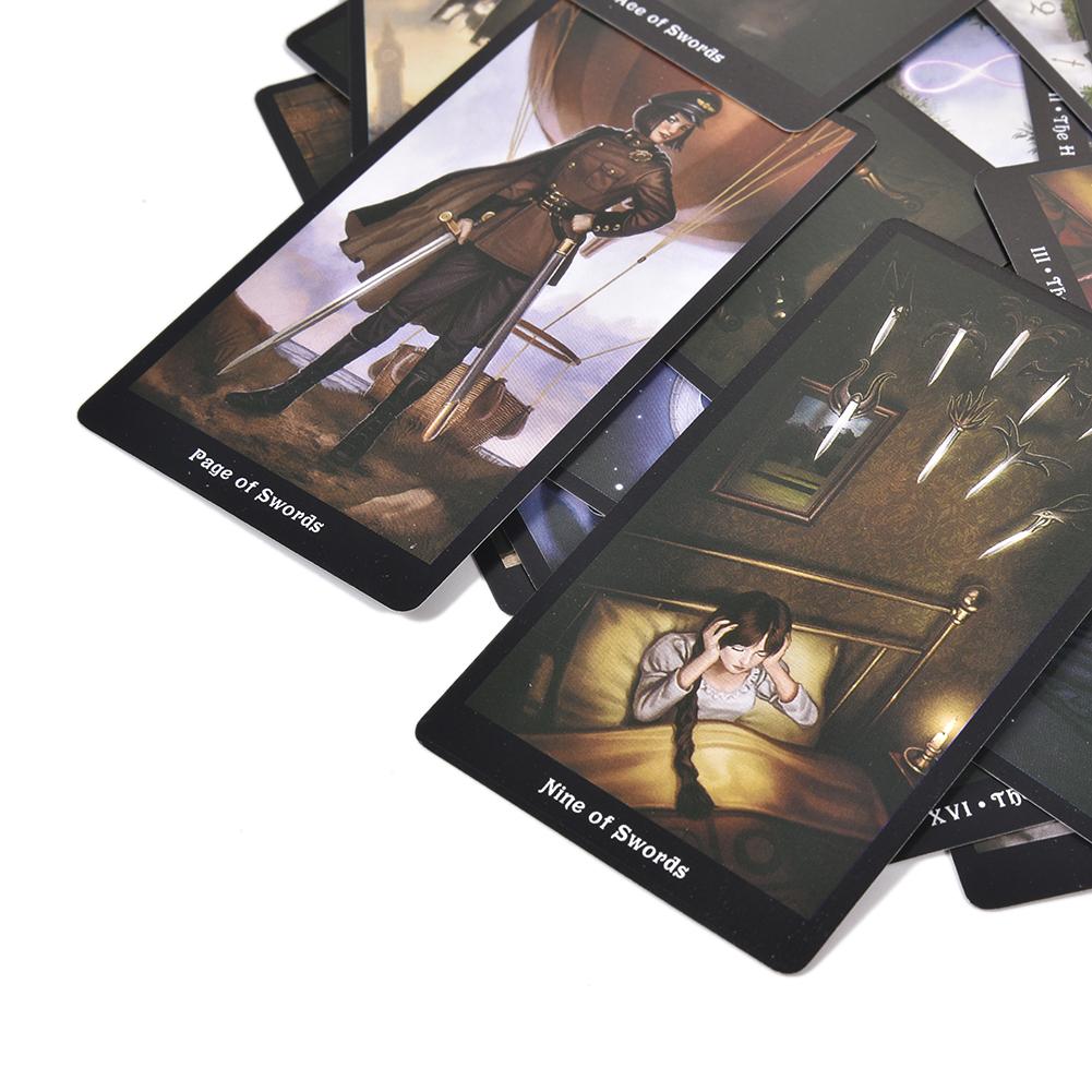 بطاقات التارو Steampunk التارو - مراجعة Board Game Zone وسعره