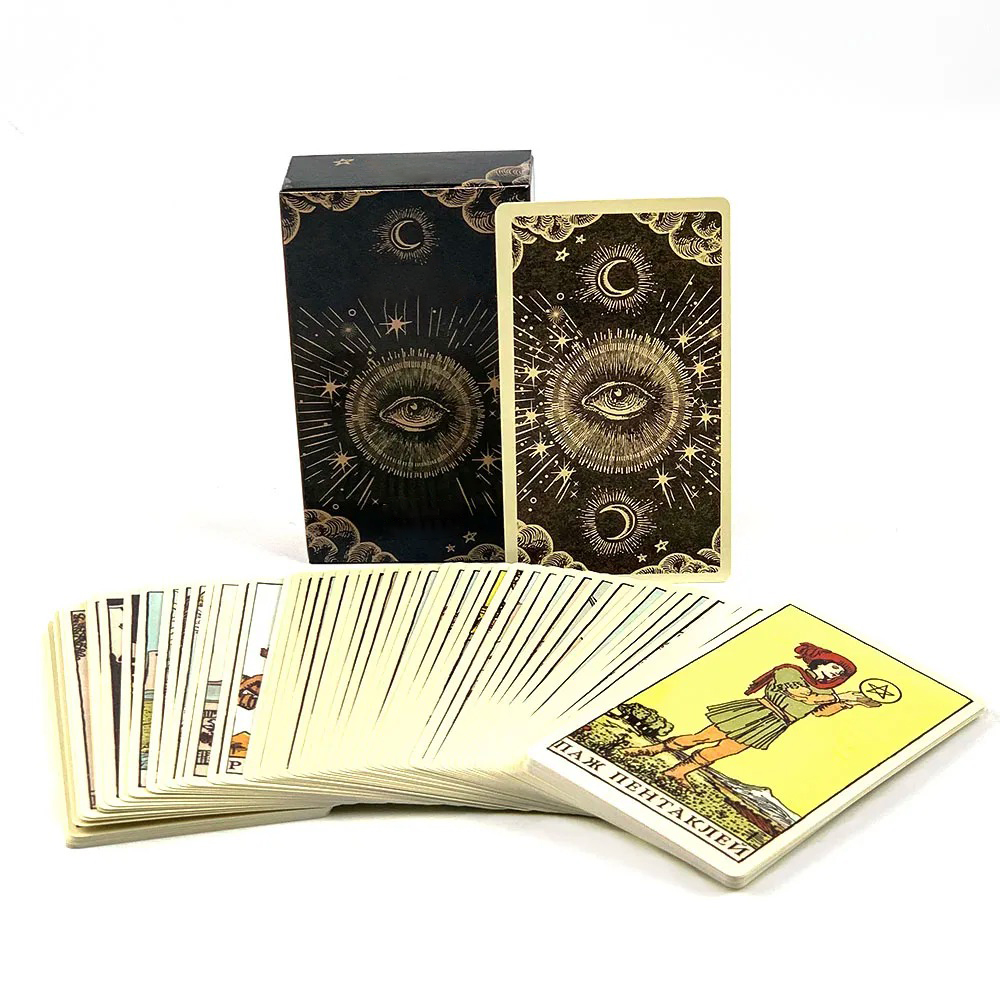 بطاقات التاروت الإصدار الروسي، - مراجعة Board Game Horror وسعره